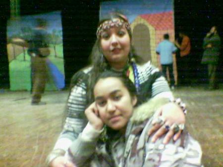 lobna  et moi